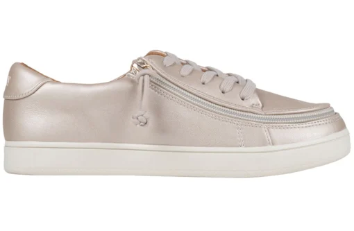 FINAL SALE - Women's Champagne BILLY Sneaker Low Tops - Image 2