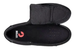 FINAL SALE - Women's Black Canvas BILLY Sneaker Low Tops -Boutique Shoe Discount Store BW22128 002 open 940x614 32f185ff dc79 4253 b03f 010dd9115999
