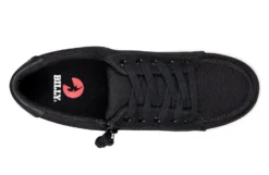 FINAL SALE - Women's Black Canvas BILLY Sneaker Low Tops -Boutique Shoe Discount Store BW22128 002 top 940x614 9aac94fc bc8e 4c50 b723 6677baa759c3