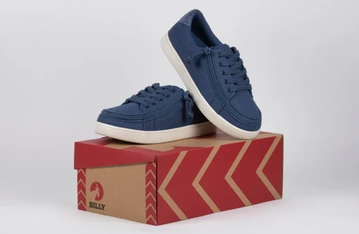 FINAL SALE - Women's Beach Blue BILLY Sneaker Low Tops - Image 8