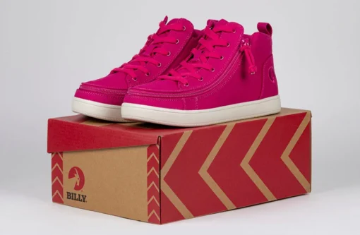 FINAL SALE - Women's Orchid Flower BILLY Sneaker Lace Mid Tops - Image 6