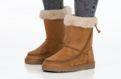Women's Chestnut BILLY Cozy Boots -Boutique Shoe Discount Store BW22304 250 studio standing 2 940x614 91ac7363 100e 4453 b68d 3525c045621b