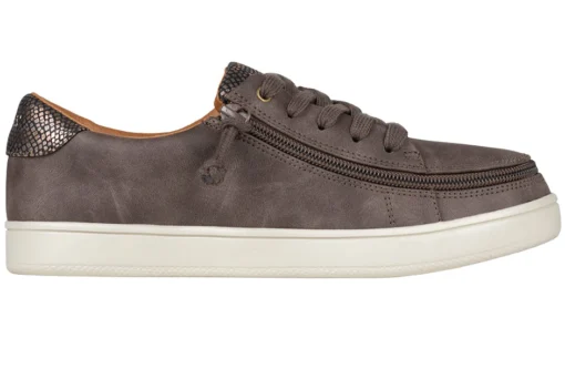 FINAL SALE - Women's Espresso BILLY Sneaker Low Tops - Image 2