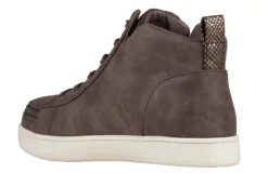 FINAL SALE - Women's Espresso BILLY Sneaker Lace Mid Tops -Boutique Shoe Discount Store BW22335 250 45 medial 940x614 a5863e6e 79d0 4c22 888f 3f9a9b485580