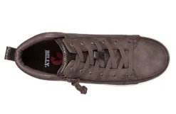 FINAL SALE - Women's Espresso BILLY Sneaker Lace Mid Tops -Boutique Shoe Discount Store BW22335 250 top 940x614 1470586f e63e 4096 aae2 9767940d76bd