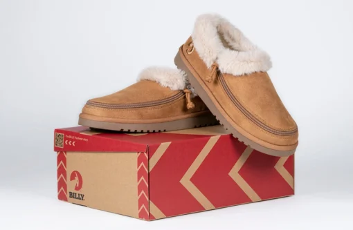 Women's Chestnut BILLY Cozy Slippers - Image 9