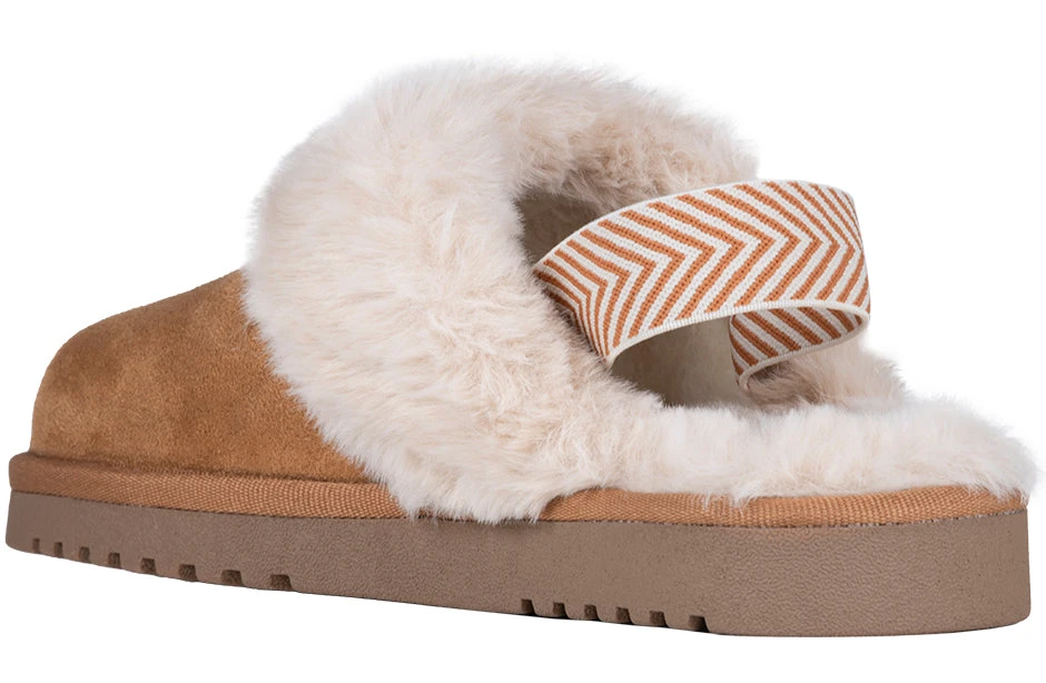 Women's Chestnut BILLY Cozy Sling Scuff - Image 3