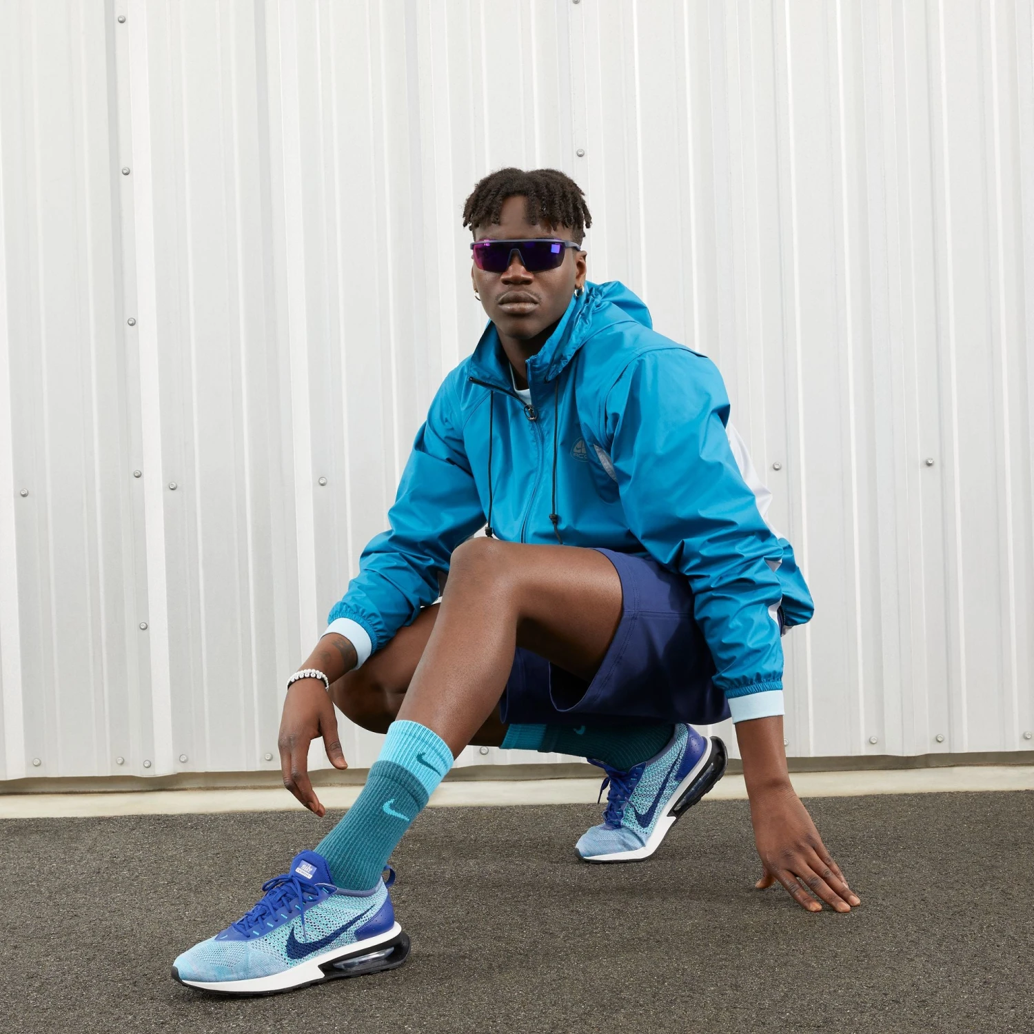 Nike Air Max Flyknit Racer (Deep Royal Blue) - Image 9