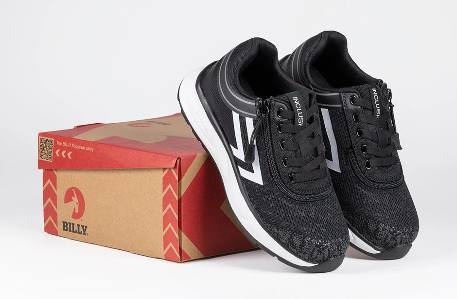 Black/White BILLY Sport Inclusion Too Athletic Sneakers - Image 8