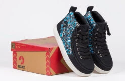 Black Graffiti BILLY Classic D|R II High Tops -Boutique Shoe Discount Store bk23153 002 w on box 2 940x614 52475969533 o