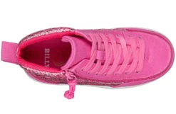 Fuchsia Snake BILLY Classic D|R II High Tops -Boutique Shoe Discount Store bk23153 670 w top 940x614 52475464341 o