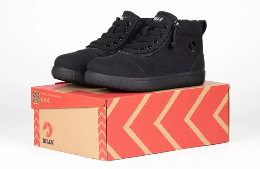 Black To The Floor BILLY D|R II Short Wrap High Tops - Image 7