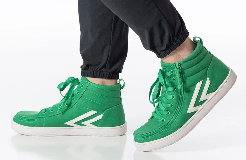 Men's Green/White BILLY CS Sneaker High Tops - Image 10