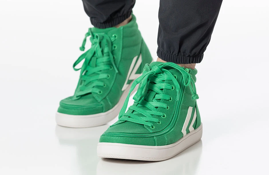 Men's Green/White BILLY CS Sneaker High Tops - Image 11