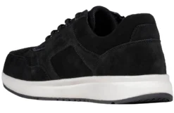 Men's Black Suede BILLY Comfort Joggers -Boutique Shoe Discount Store bm23148 002 45 medial 940x614 52574116017 o