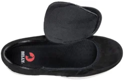 Men's Black Suede BILLY Comfort Joggers -Boutique Shoe Discount Store bm23148 002 open 940x614 52574583511 o
