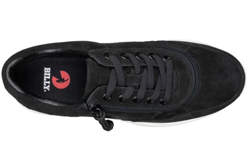 Men's Black Suede BILLY Comfort Joggers - Image 4