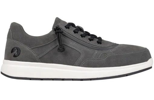 Men's Grey Suede BILLY Comfort Joggers - Image 2