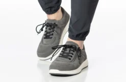 Men's Grey Suede BILLY Comfort Joggers -Boutique Shoe Discount Store bm23148 030 studio standing 2 940x614 52634250243 o