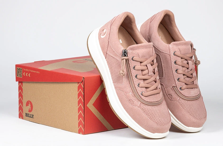 Women's Blush Suede BILLY Comfort Joggers - Image 8