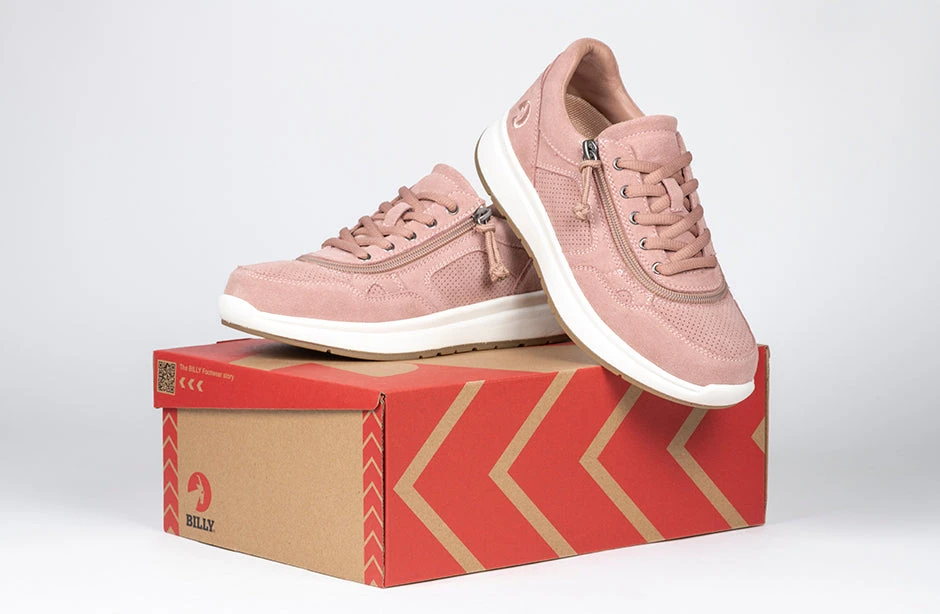 Women's Blush Suede BILLY Comfort Joggers - Image 9